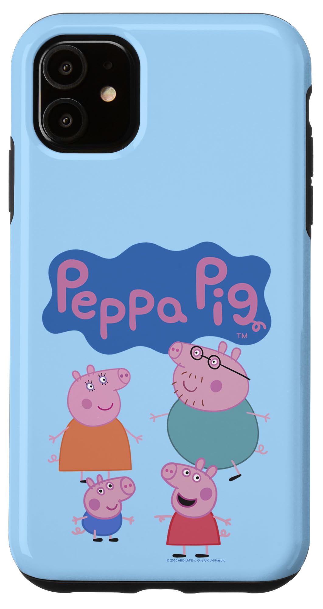 Peppa Pig Family Logo Case for iPhone 11