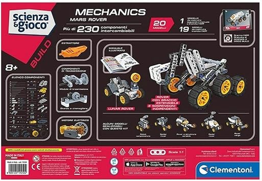 Clementoni 75070TR Mekanik Laboratuvarı - Nasa Mars Keşif Aracı +8 yaş