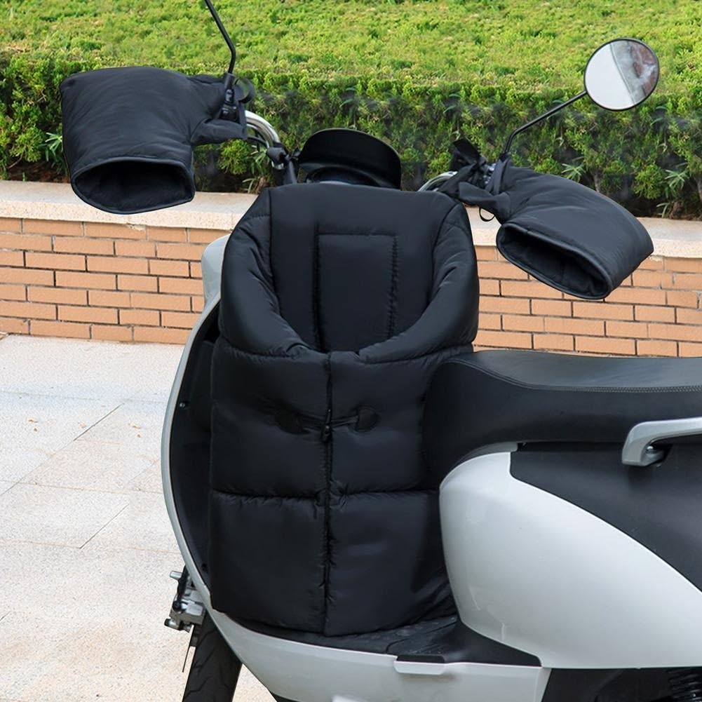 Housse de protection pour jambe de moto, tablier coupe-vent pour genou de moto, couverture de protection universelle pour jambe de scooter, housse de protection pour pare-brise de vélo électrique