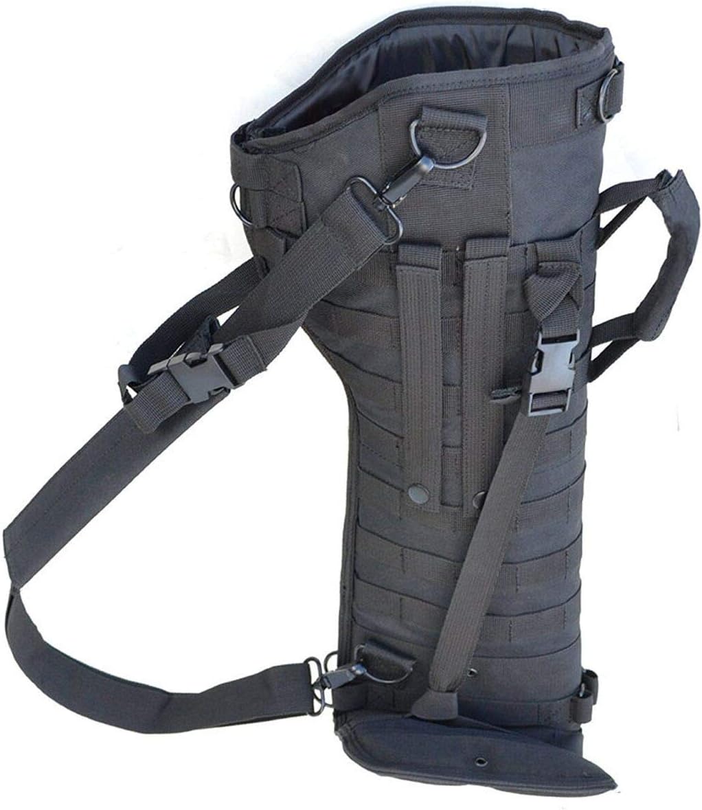 UNISTRENGH Tactical Shotgun Rifle Scabbard Bag Molle Rifle Sling Shotgun Case Bag Gun Storage Pouch Protective Shoulder Bag For Outdoor Hunting