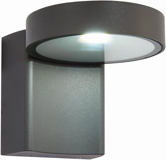 National Lighting ORETI Outdoor Garden Porch Security Adjustable Head LED Wall Light 700 Lumens IP44 Rated
