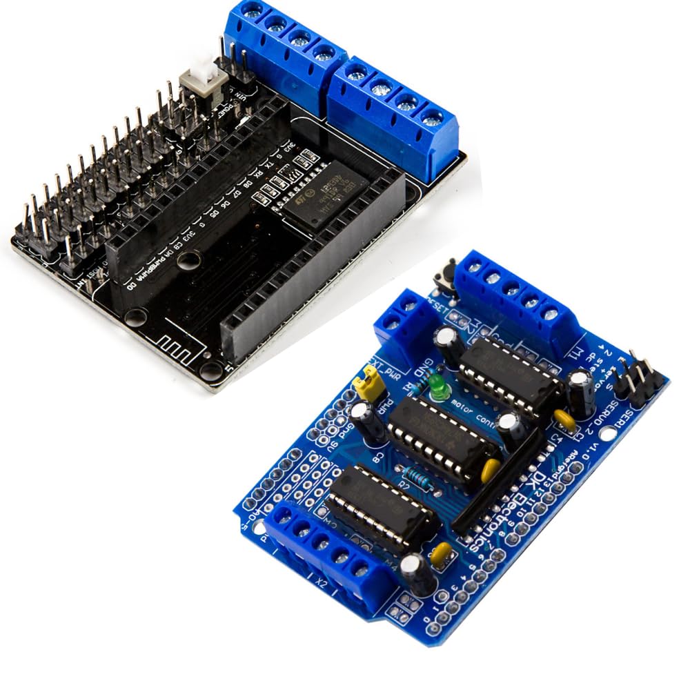 eComponentZ - L293D Motor Driver Combo Kit (L293D Motor Driver Expansion Board for ESP-12E from ESP8266 NodeMCU - L293D Motor Driver shield) (B0CTF6M99Q) Amazon Price History, Amazon Price Tracker