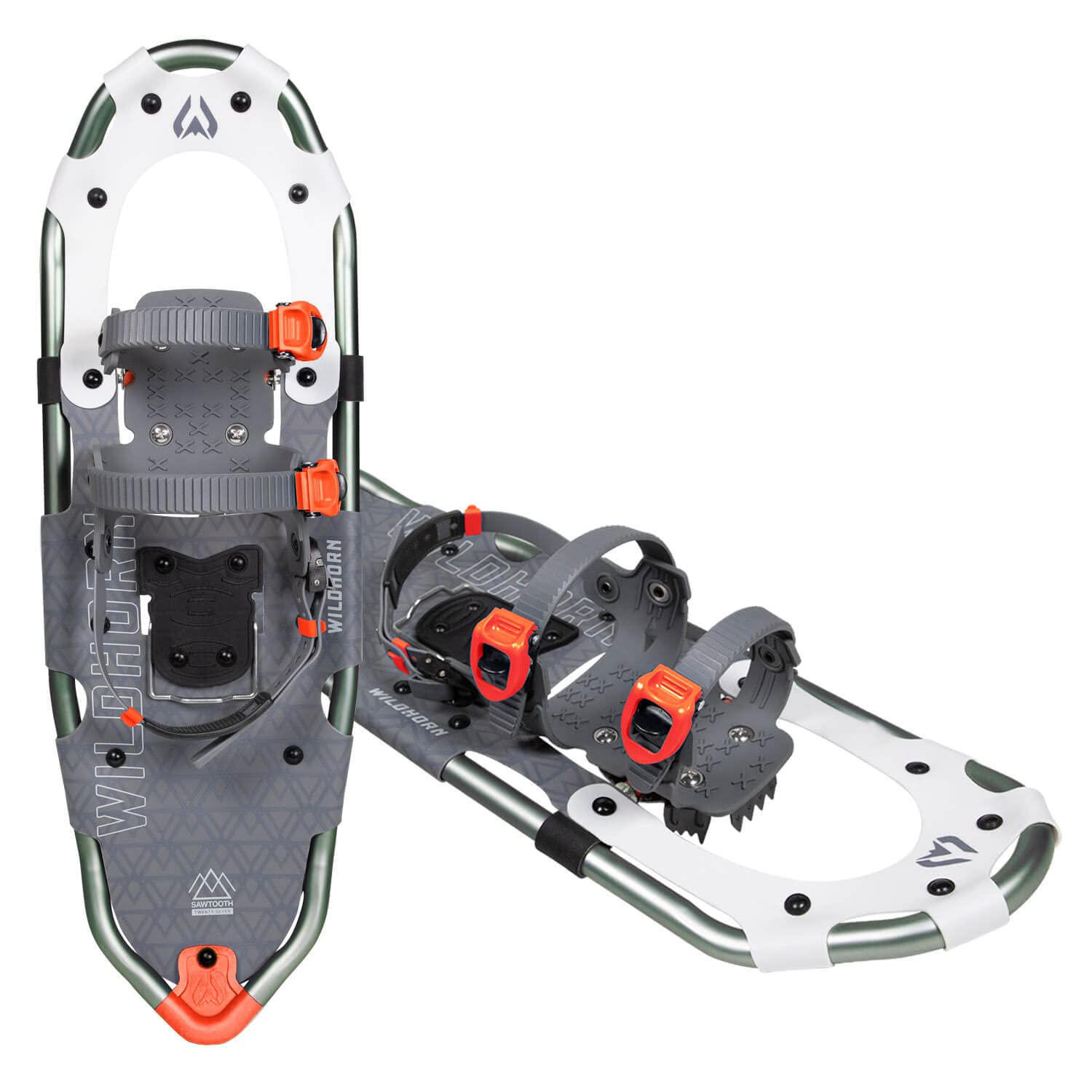 Wildhorn Outfitters Sawtooth Snowshoes for Men and Women. Fully Adjustable Bindings, Lightweight Material, Hard Pack Grip Teeth. New for 2019!
