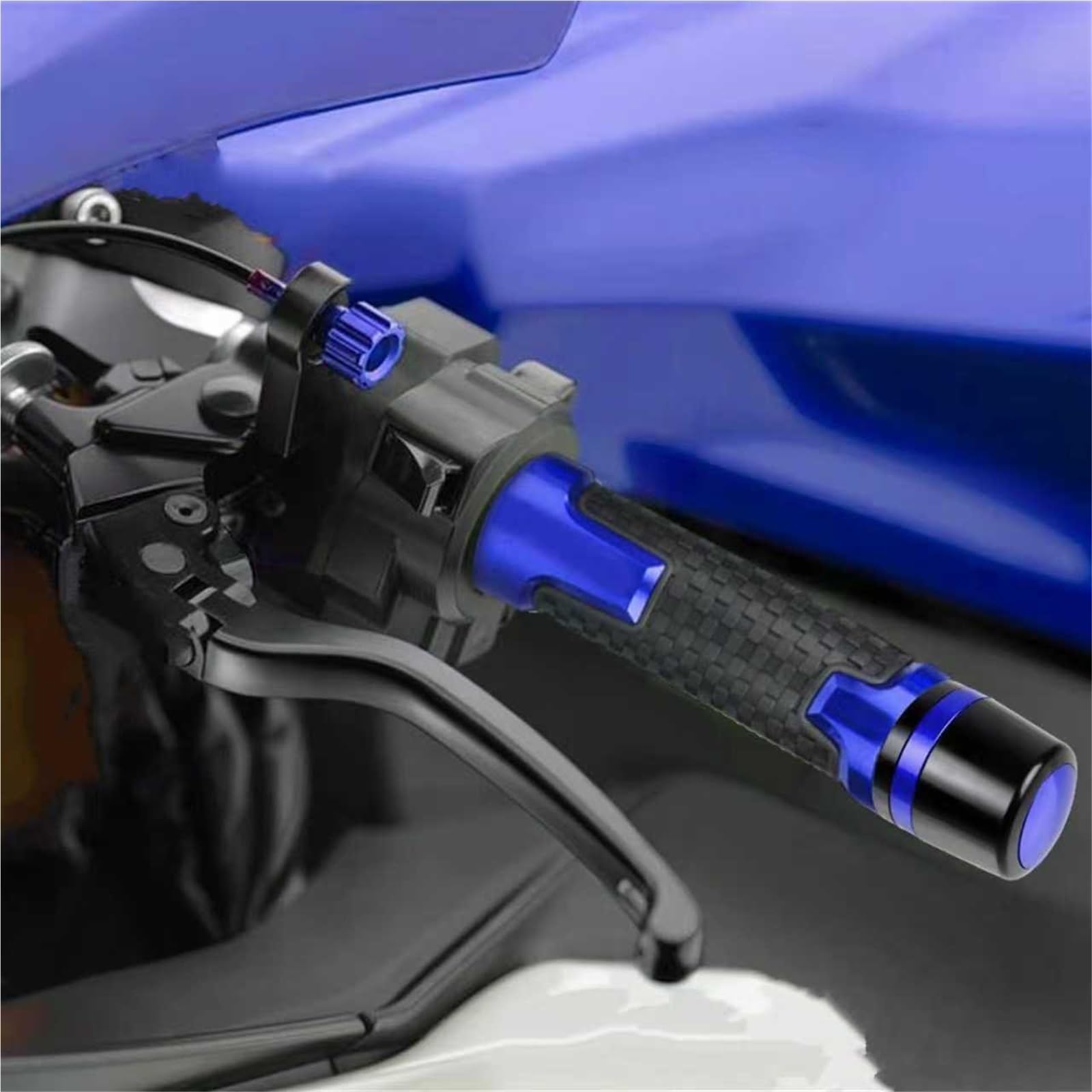 Accessori per moto Manopole Per Manubrio In Alluminio CNC Per Moto, Con Impugnatura In Gomma Per HONDA ST1300A 1300a ST1300 2003 2004 2005 2006 2007