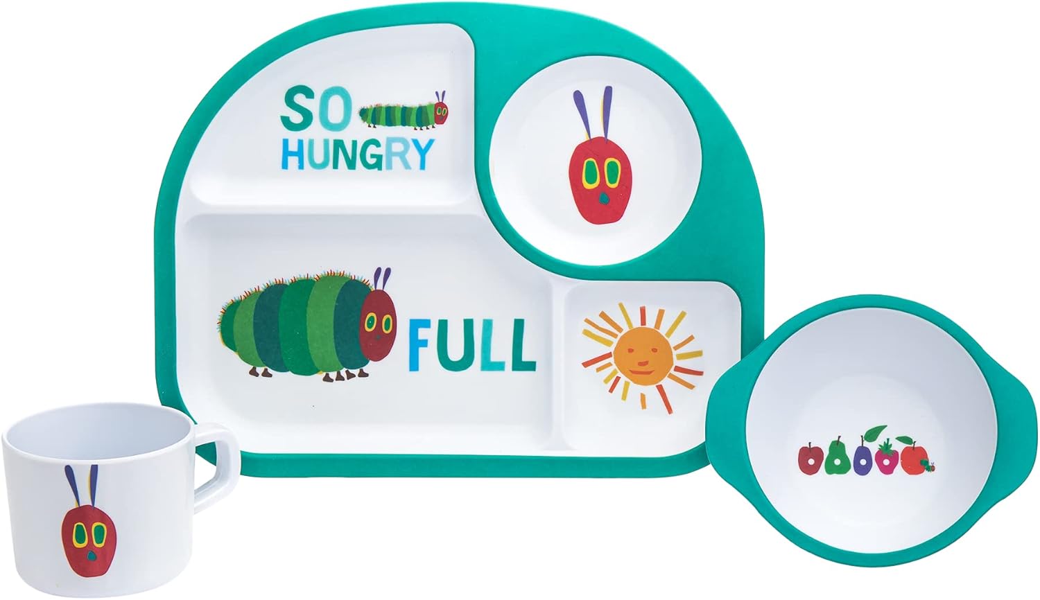 Godinger Eric Carle The Very Hungry Caterpillar 3Piece