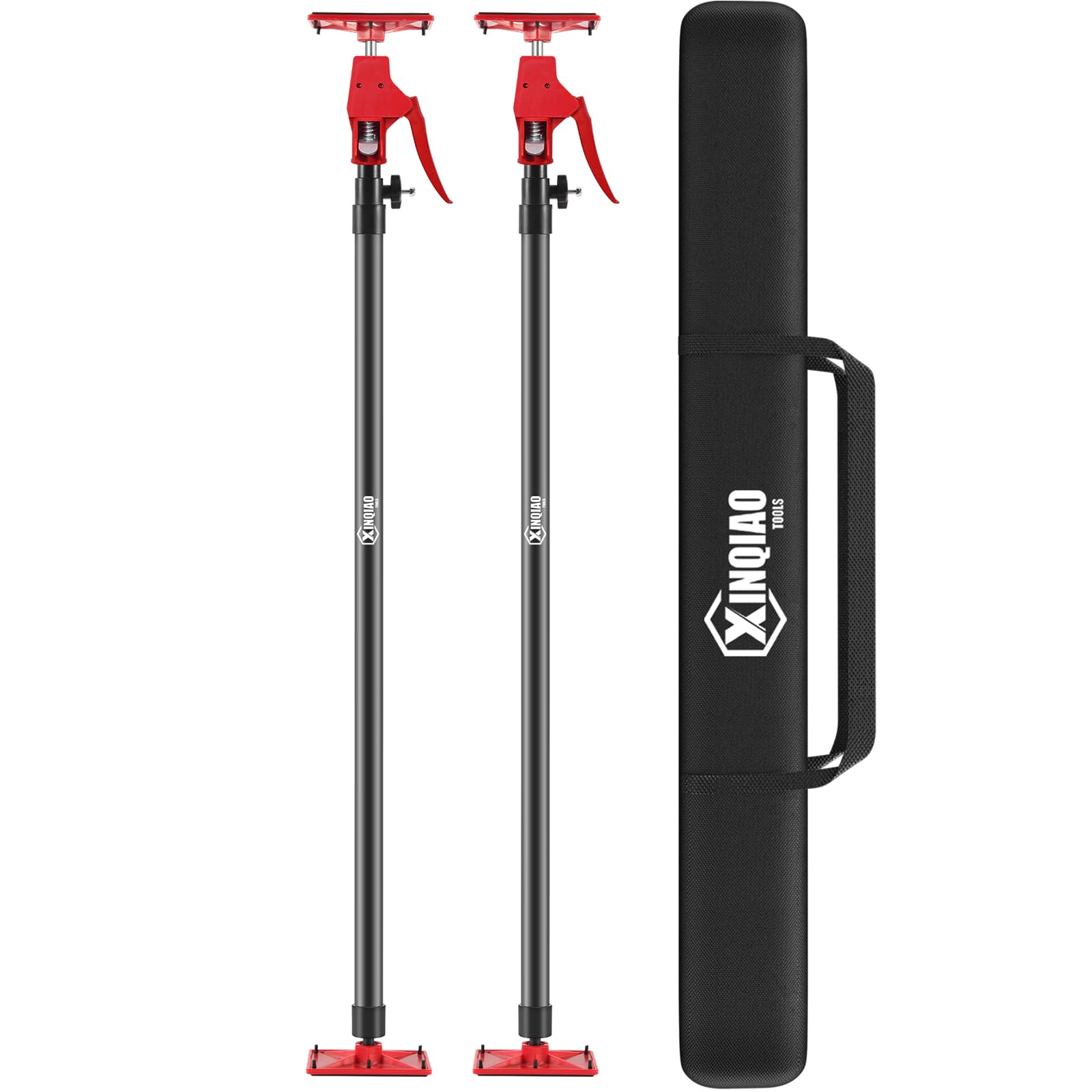 XINQIAO Drywall Lifts Cabinet Jacks for Installing Cabinets, Light Duty Third Hand Tools Adjustable Support Pole from 45 in to 113.6 in, 1 PC — Amazon image 11