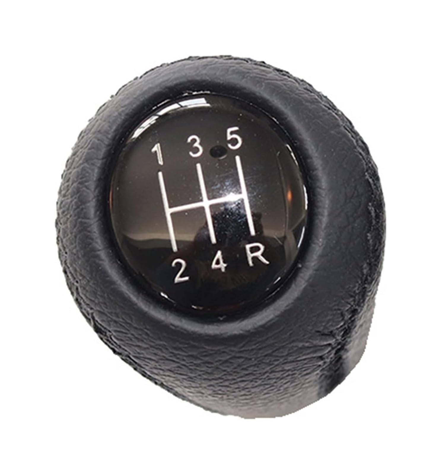 Qmtvfsrh 5 Speed Knob Black Car Gear Shift Knob Lever Gaitor Boot For Mazda 6 Ii Gh 2007 2008 2009 2010 2011 2012
