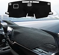 Vista 16 de Cubierta de salpicadero para Corolla 2019, 2020, 2021, 2022, 2023, 2024, 2025, 2026, accesorios antideslizante para consola central (borde negro)