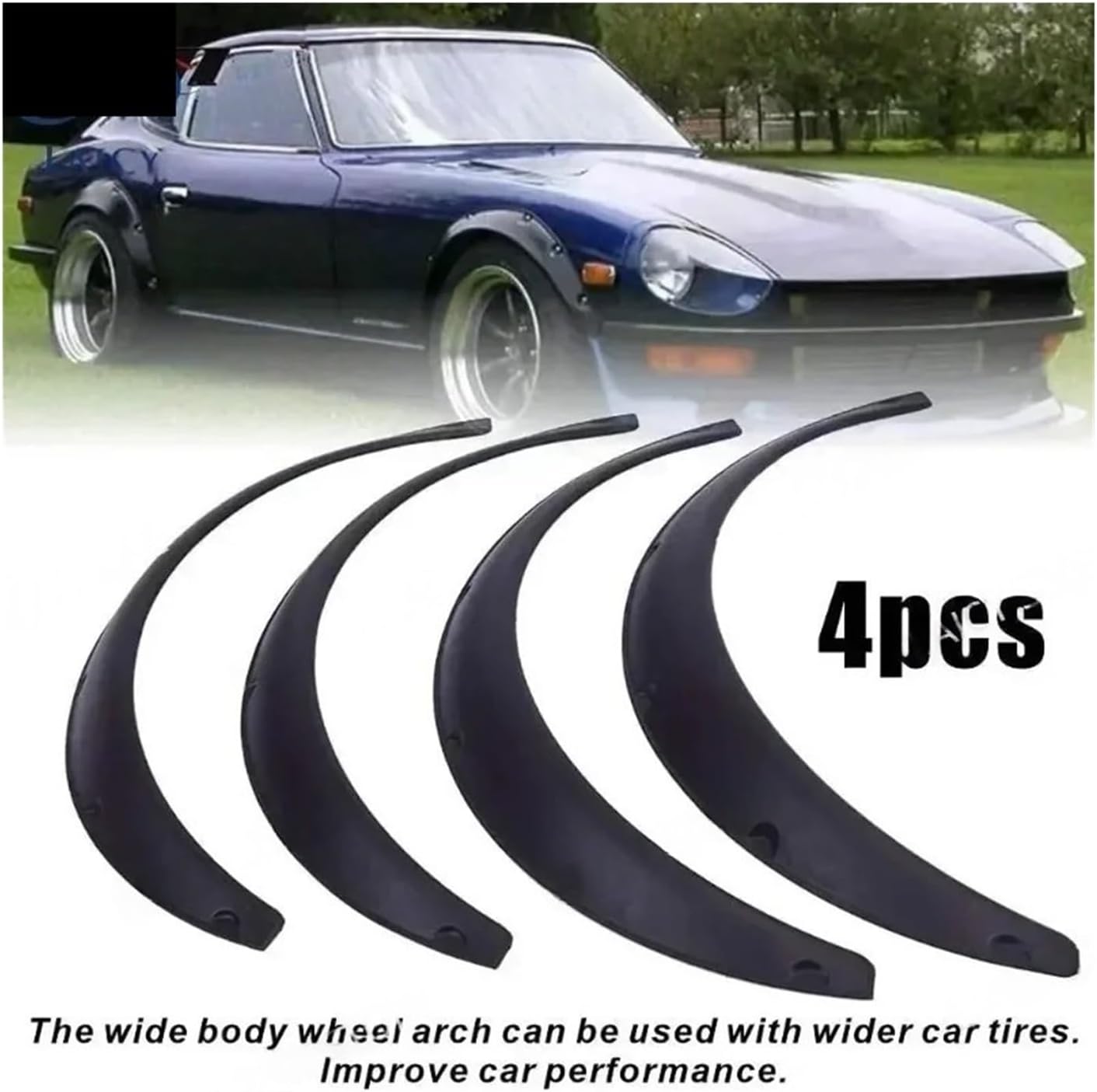 Car Wheel Arch Fender Flares Compatible With Beetle 1950-2019 Mudguard Mud Splash Guard Extra Wide Kit Auto Parts