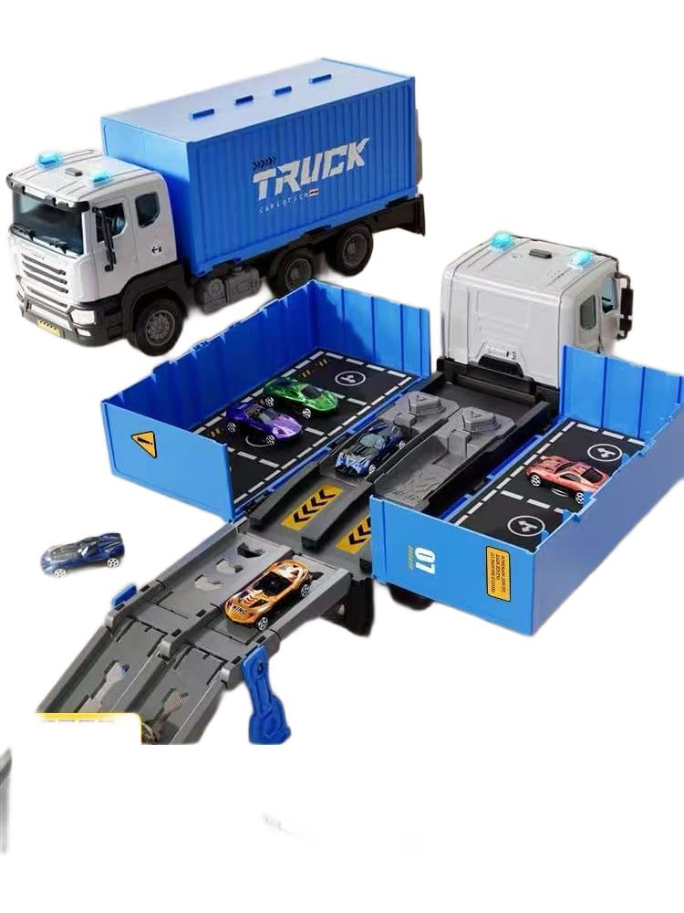 BEIBEINOYA Construction Vehicle Playset, Blue