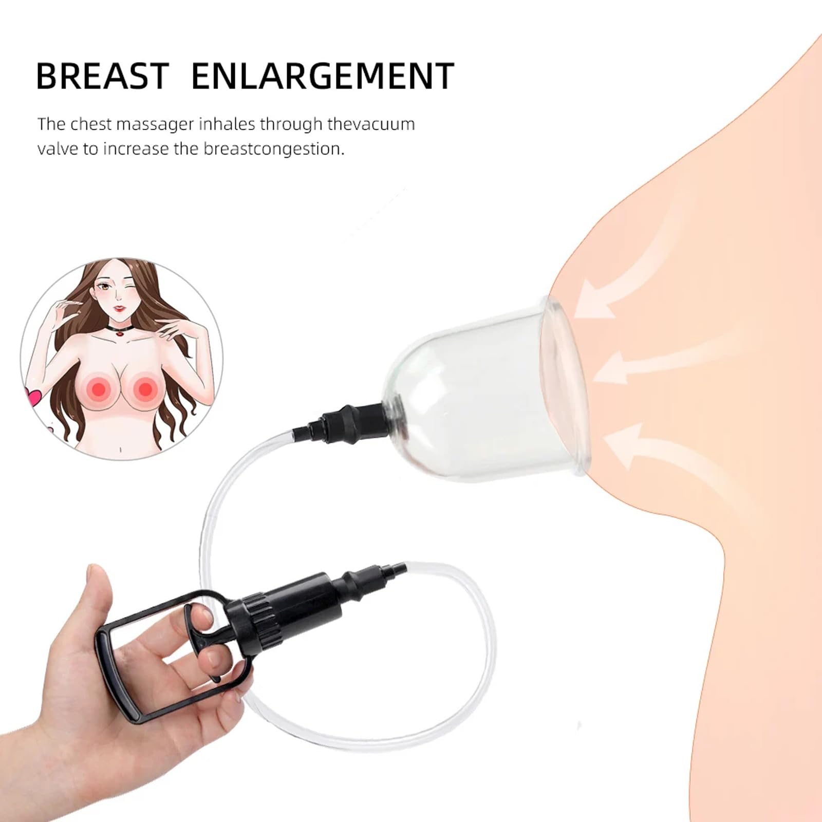 4 paires de ventouses de tétons sous vide, ensemble de stimulation mammaire, aspiration extrême, tétine SM, élargissement de tétine, jouet sexuel for femmes et couples