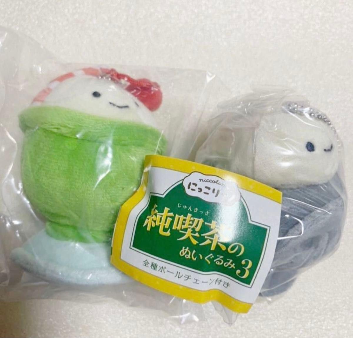 にっこりーノ にっこりーノパーク 純喫茶のぬいぐるみ クリームソーダ にっこりーノ 純喫茶のぬいぐるみ | Qualia