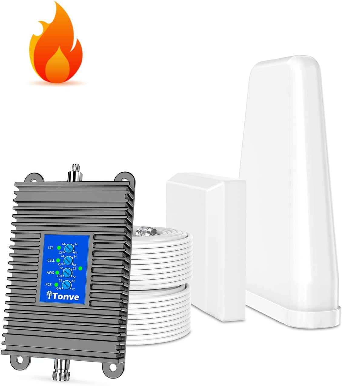 Cell Phone Singal Booster Boosts 5G 4G LTE Support All U