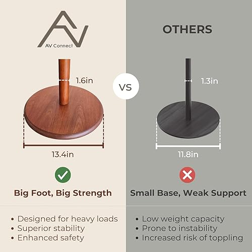 Vista 30 de Perchero y soporte de madera maciza, colgador de ropa independiente con 8 ganchos y 3 alturas ajustables, perchero, soporte para sombreros, Natural