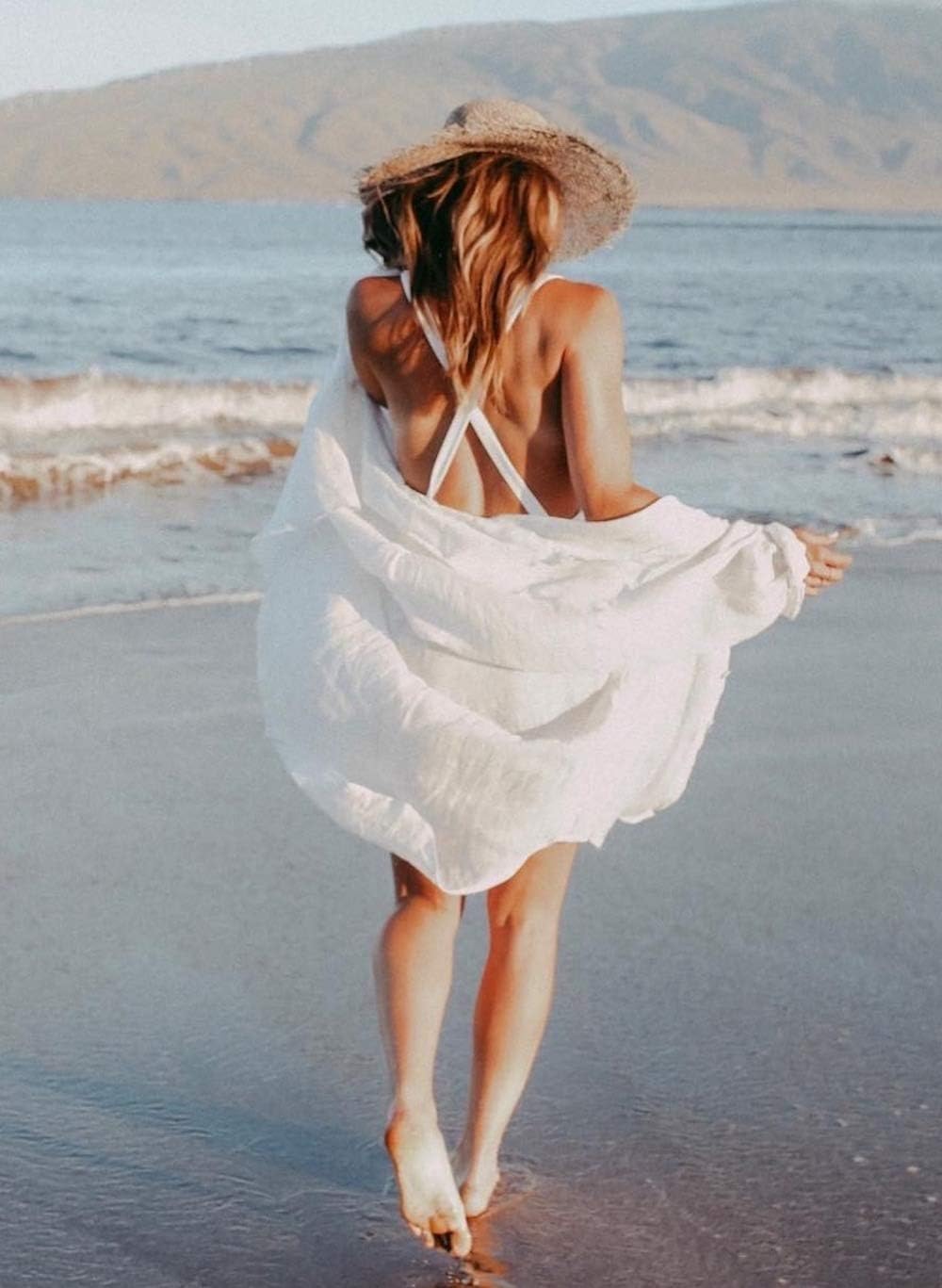 BUTTZO Women's Beachwear Bikini Swimwear Beach Sexy Cover up Oversized Shirt Tops Bathing Blouses Suit - Image 3