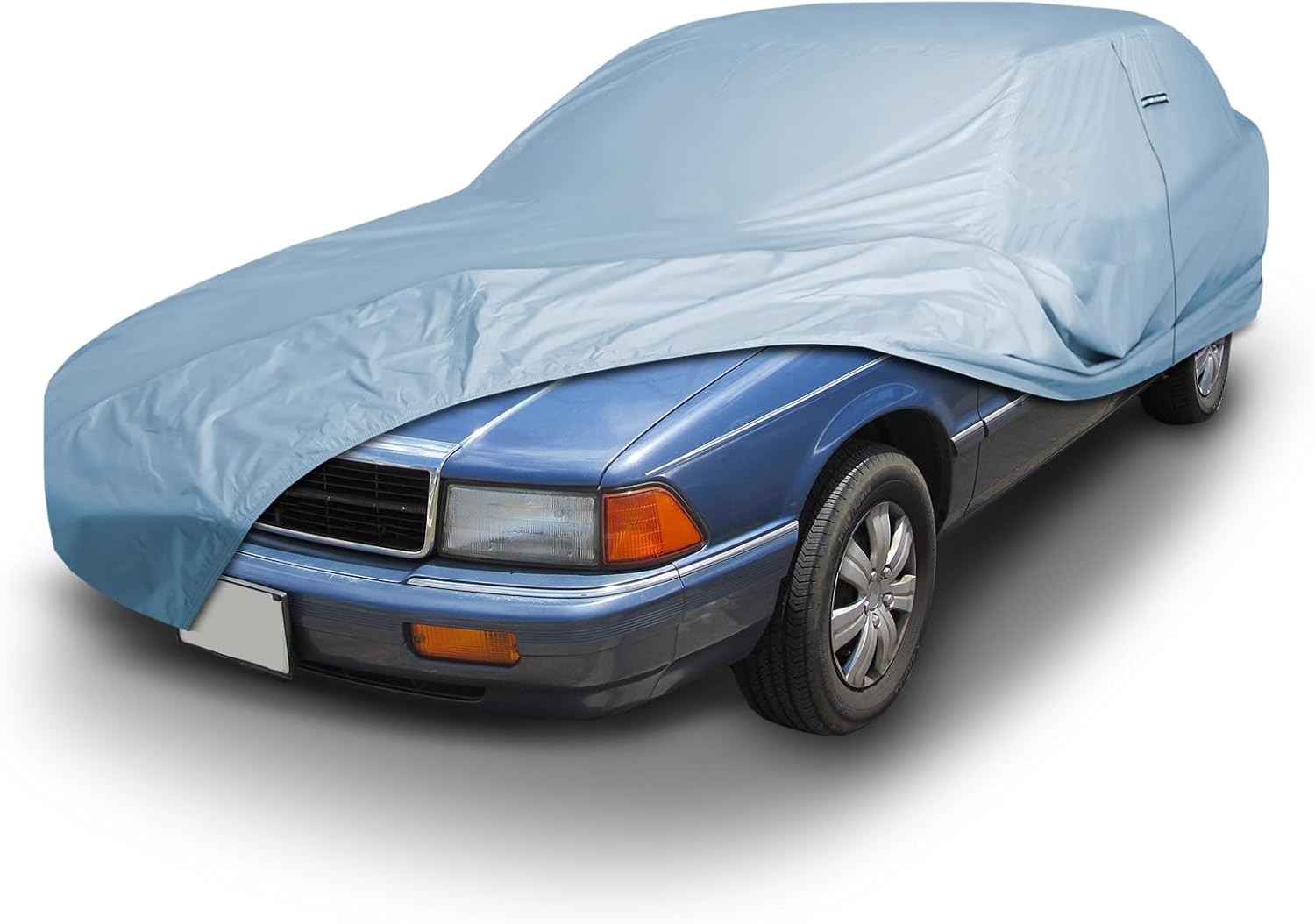 iCarCover Premium Car Cover for 1989-1995 Dodge Spirit Heavy Duty Waterproof All-Weather Automobiles Custom Fit Indoor Outdoor UV Snow Protection Covers with Straps and Bag