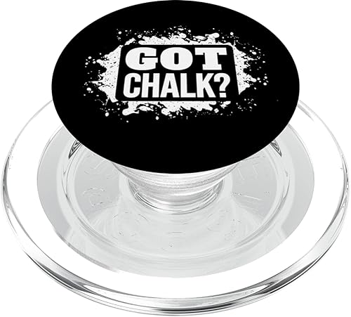 Miniatura 7 de Funny Rock Climbing Bouldering Weightlifter Got Chalk? Gym PopSockets Standard PopGrip