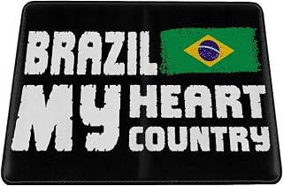 5.5in Passport Cover Holder for Travel, Brazil Brazilian Passport Book Holders for Women and Men
