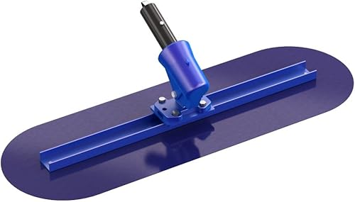 Miniatura 2 de Bon 2252860-Inch por 12-Inch redondeada Azul Acero Bull con mango Worm Gear Soporte