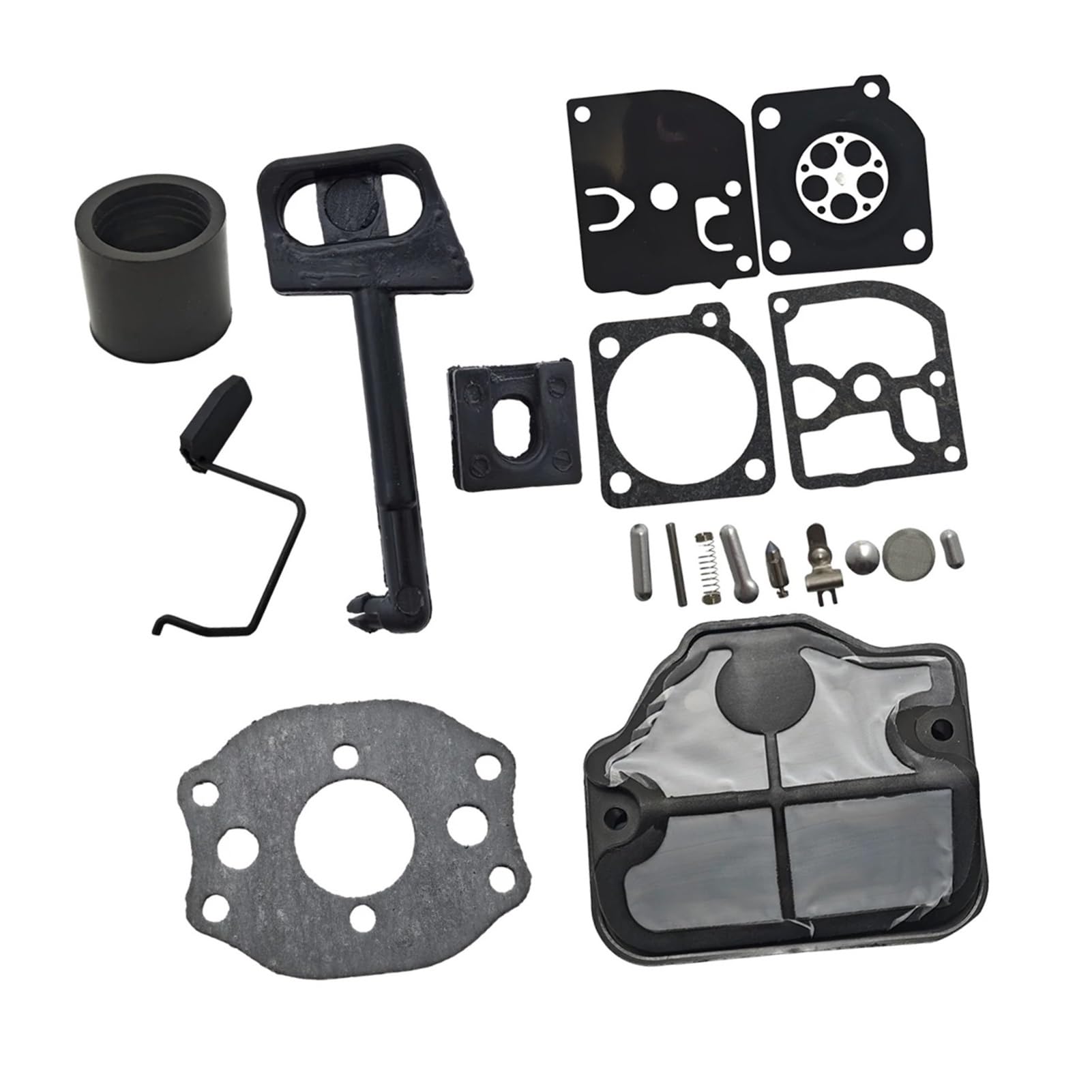 Kit de carburateur avec joint de diaphragme pour tronçonneuse 36 41 136 137 141 142