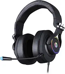 HEADSET GAMER STEREO 1 P2+USB H500 PRETO