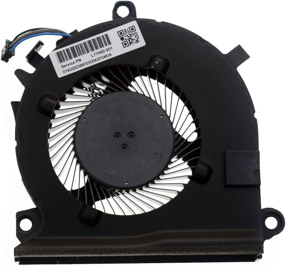 Rangale Replacement CPU or GPU Cooling Fan for H-P Pavilion Gaming 16-A 15-EC 15-EC0013DX 15-EC0751MS 15-EC0054AX 15-EC0057AX 15-EC0010NR 15-EC0075AX 15-EC0078AX 15-EC0001NE Series Laptop L77560-001