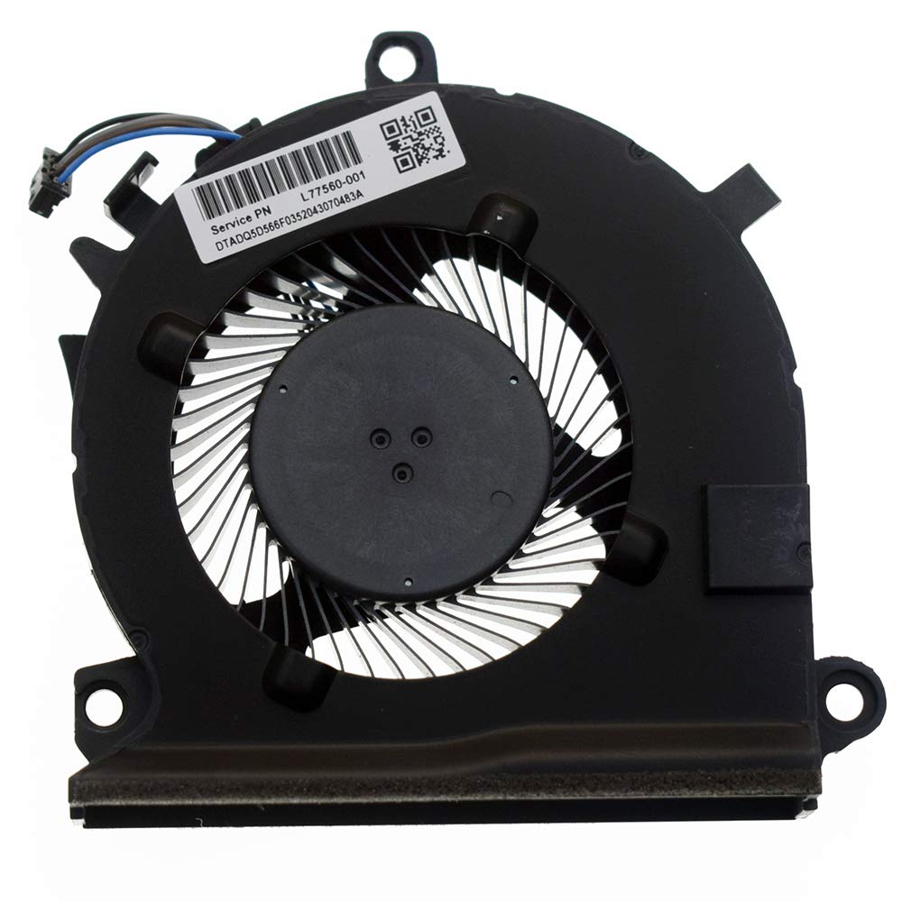 1 Pairs CPU and GPU Cooling Fan for H P Pavilion Gaming 16-A 15-EC Series 15-ec1000 15-ec1073dx 15-ec0751ms 15-ec1015nu 15-ec1009na 15-ec0901na Series Laptop (2 Piece CPU Fans)