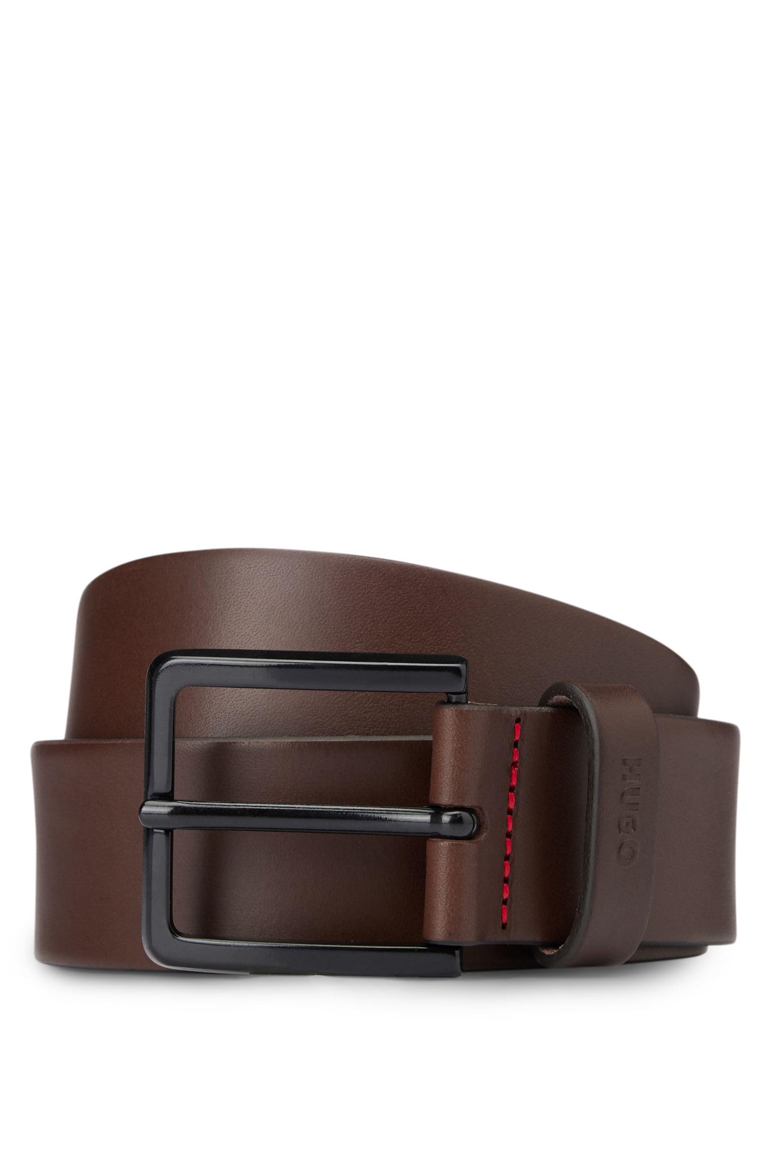 HUGO Herren gionio_sz40 G rtel, Braun (Dunkelbraun 202), 105 EU