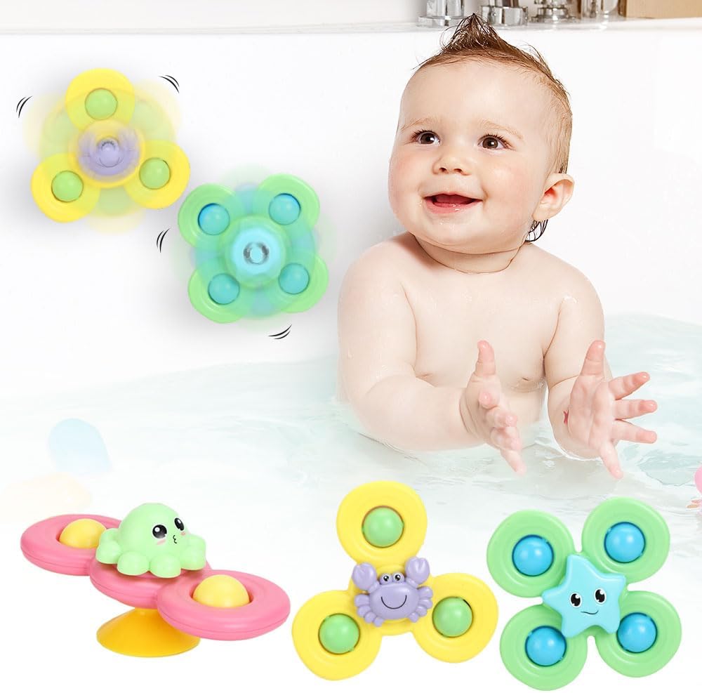 Suction Cup Spinner Toys, 2024 New Children'S Busy Toys Baby