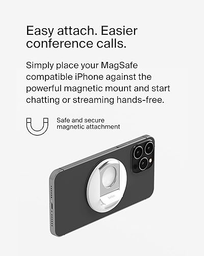 Miniatura 5 de Belkin MagSafe - Soporte de cámara para MacBook, iPhone, color blanco