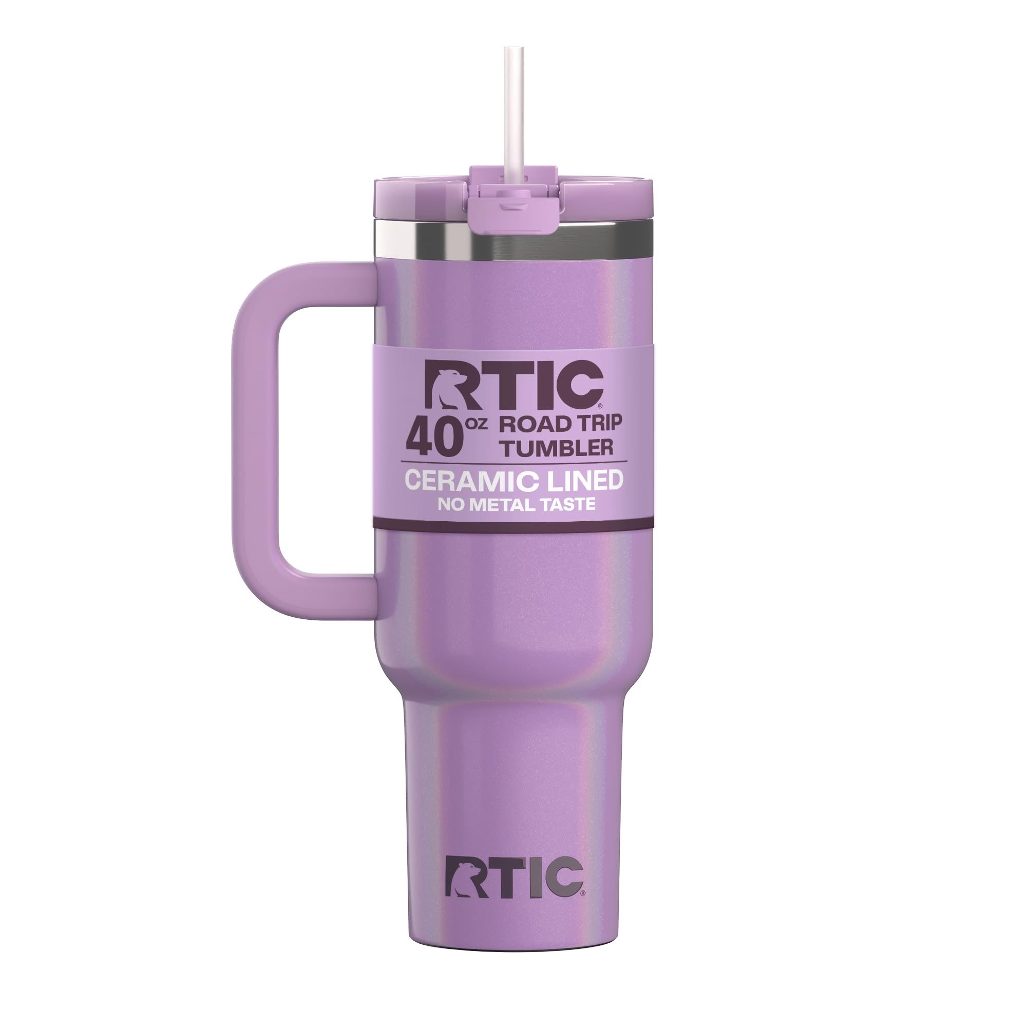Amazon.com: RTIC 40 oz Road Trip Tumbler Double-Walled Cermaic