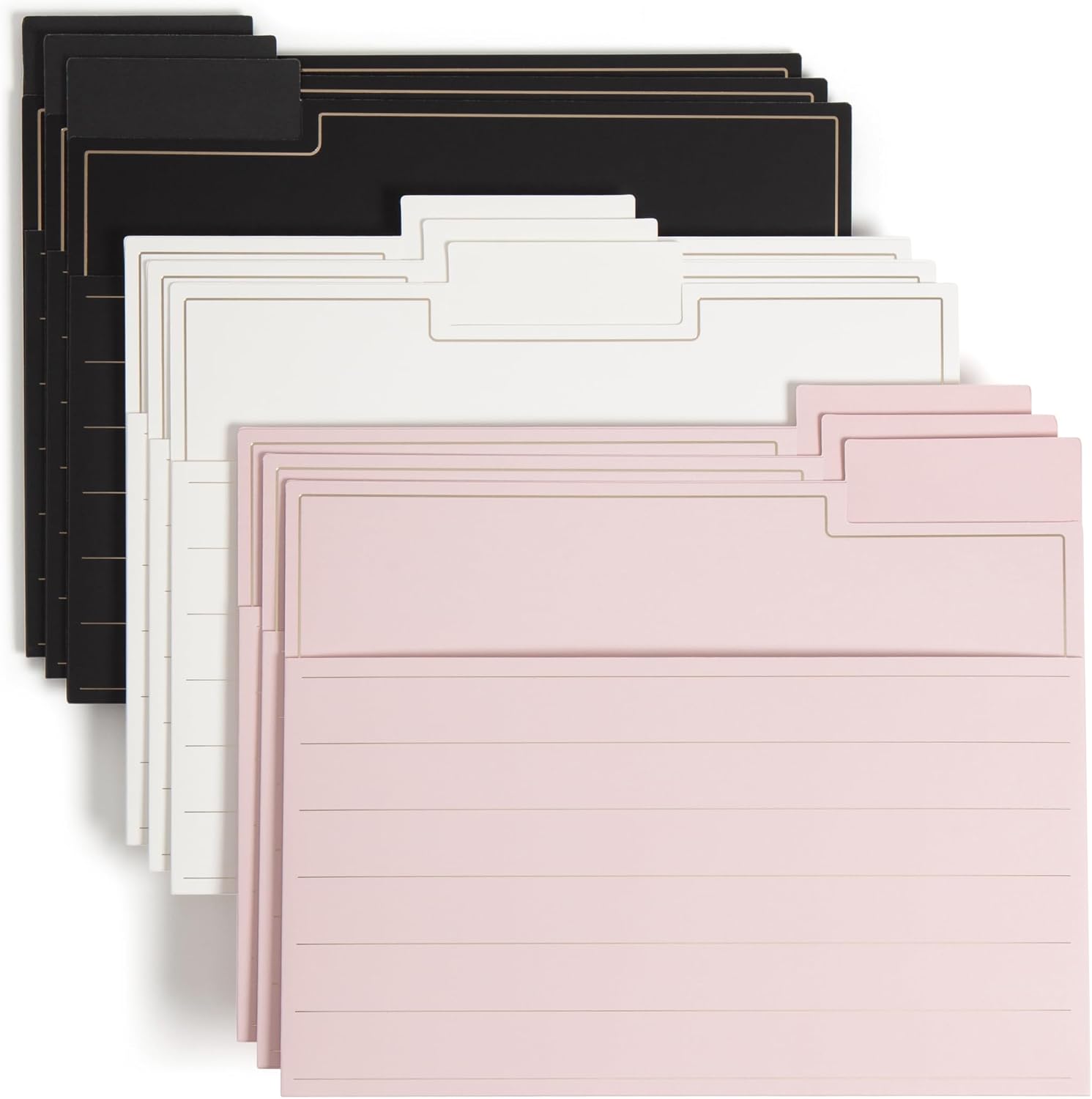 Amazon.com: U Brands Fashion File Folders with Pockets, 9 Count, 1/3 ...