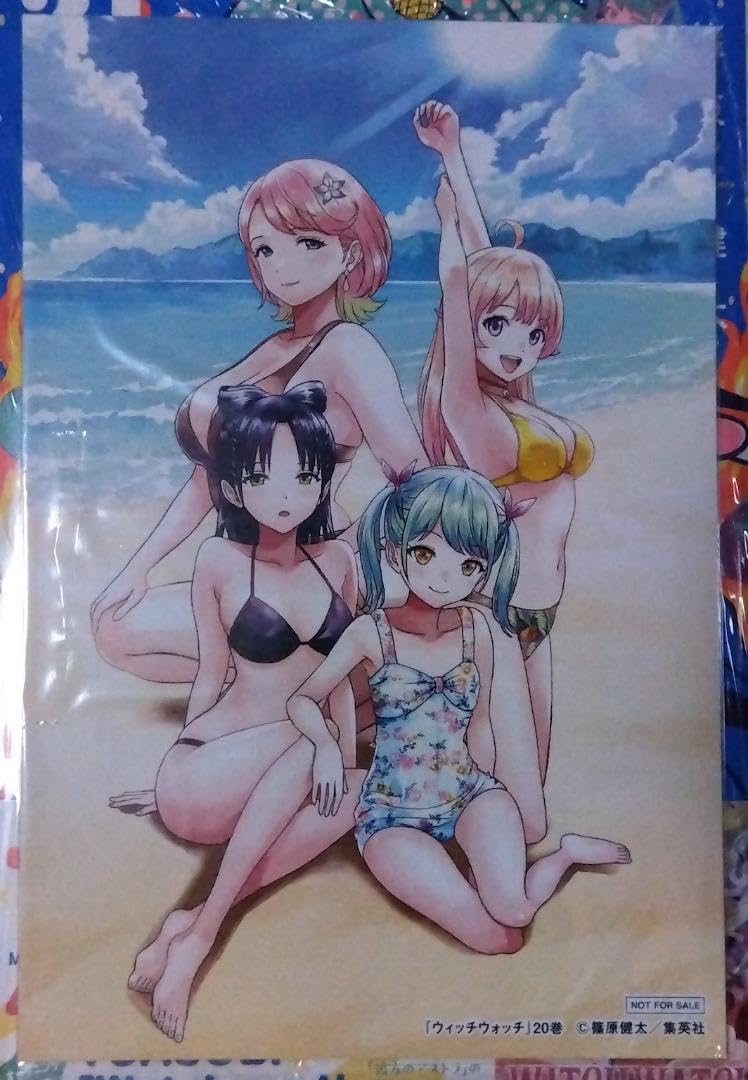 Amazon.co.jp: 宮尾音夢 水着イ ポストカードB ウィッチウォッチ