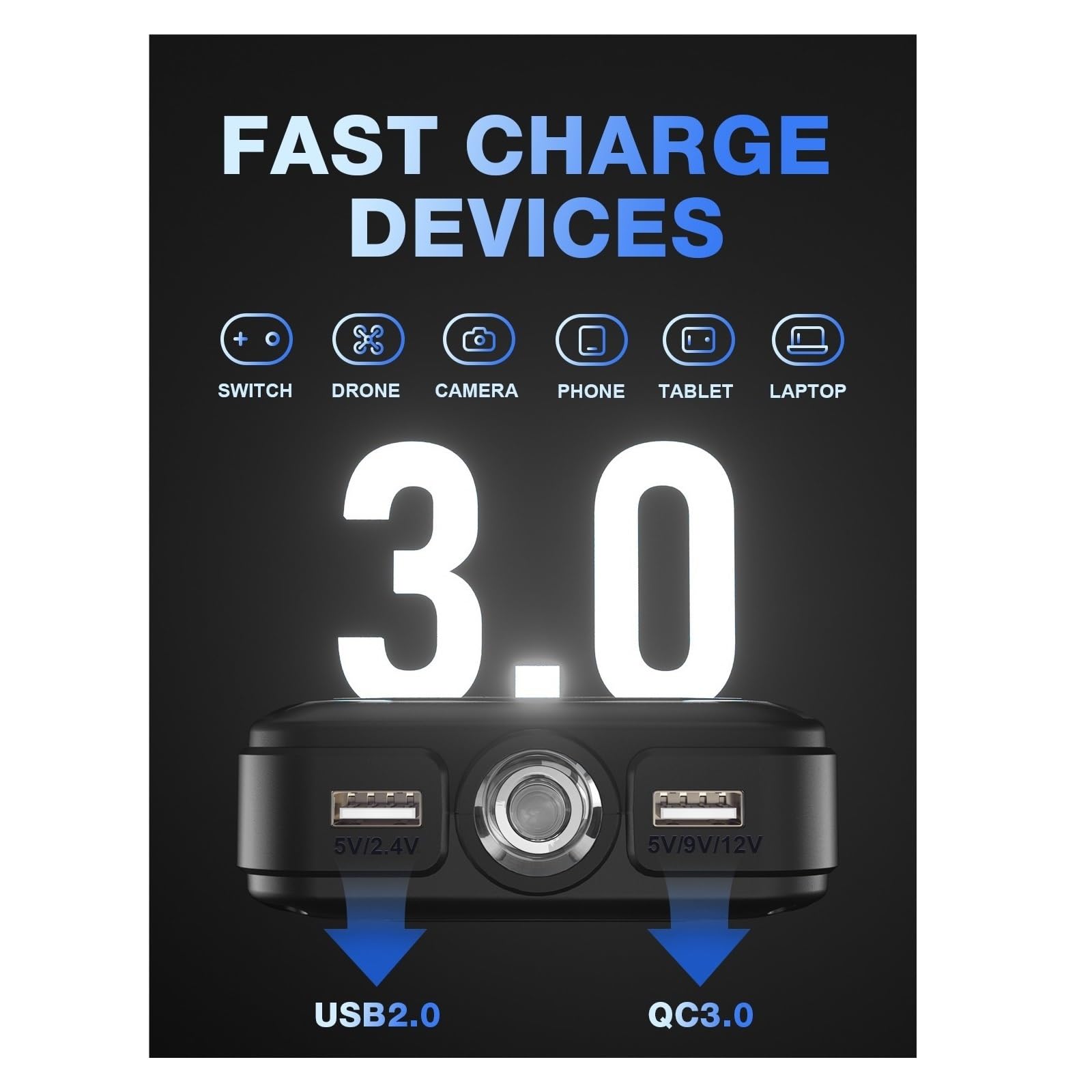 2000A Car Power Bank Jump Starter Arrancador De Emergencia Portátil Auto Car Battery Charger Booster 12V Dispositivo De Arranque Carga RáPida Y Eficaz