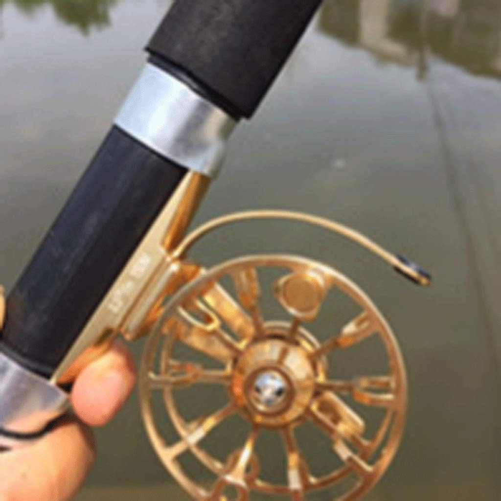 Full Metal Front Wheel Fly Fishing Reel Raft Ice