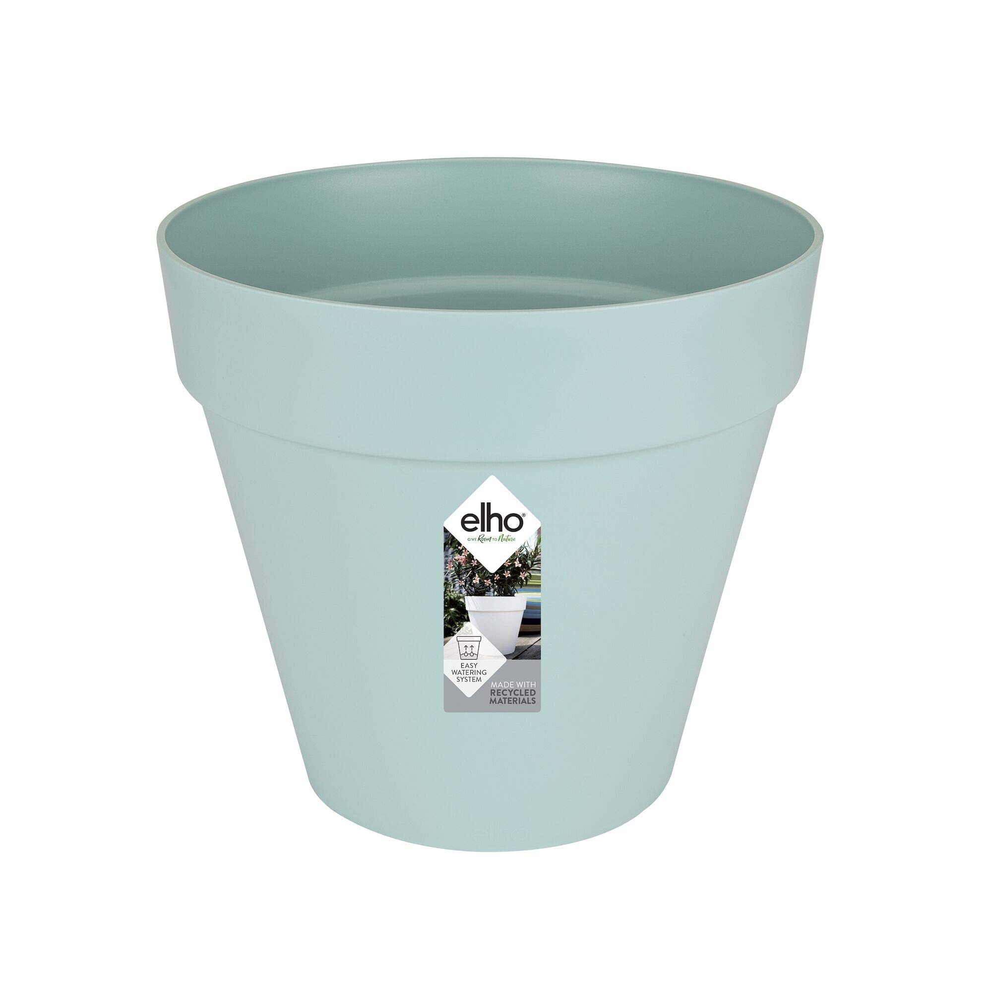 Elho Loft Urban Round 30 - Macetero por Exterior - 100% Plástico Reciclado - Ø 28.5 x H 26.0 cm - Blanco/White — view 14