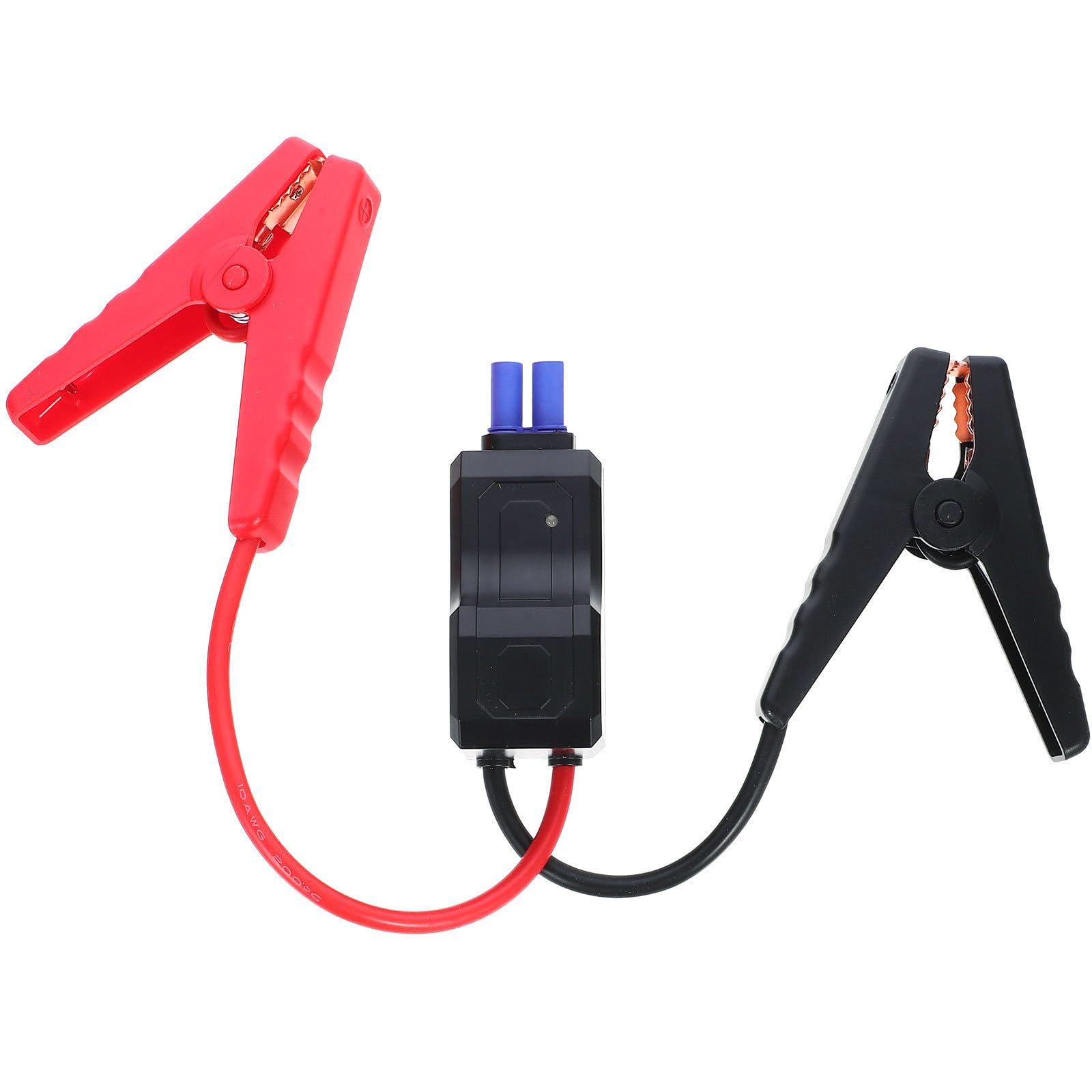 Automotive Starter Clamp Jump Starter Cable Battery Clip 650a Silicone Wire Dc 12v Portable Replacement