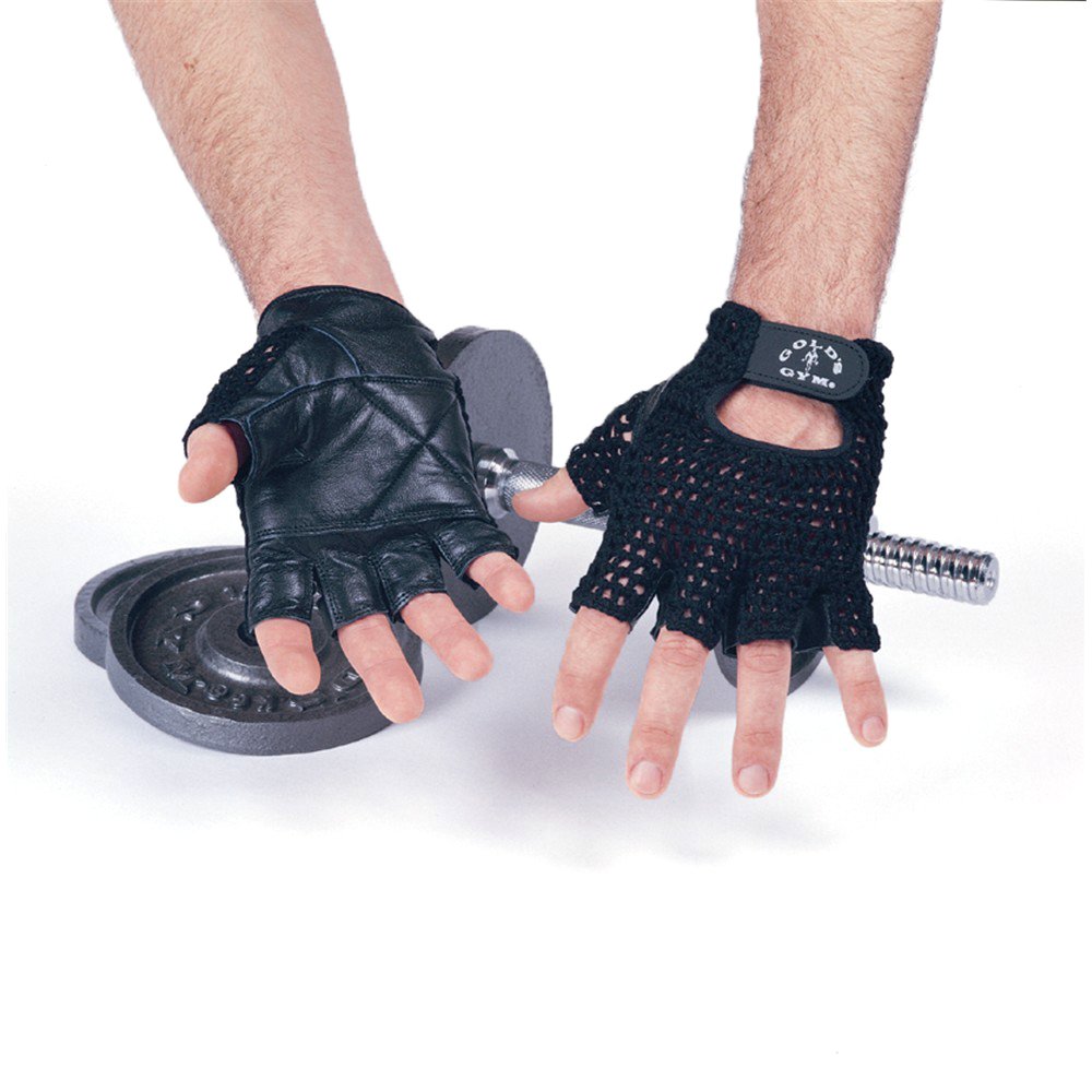 Gold's Gym Erwachsene Gewichtshandschuhe Mesh Gloves, Schwarz, XL, GG-G264 Sport & Freizeit