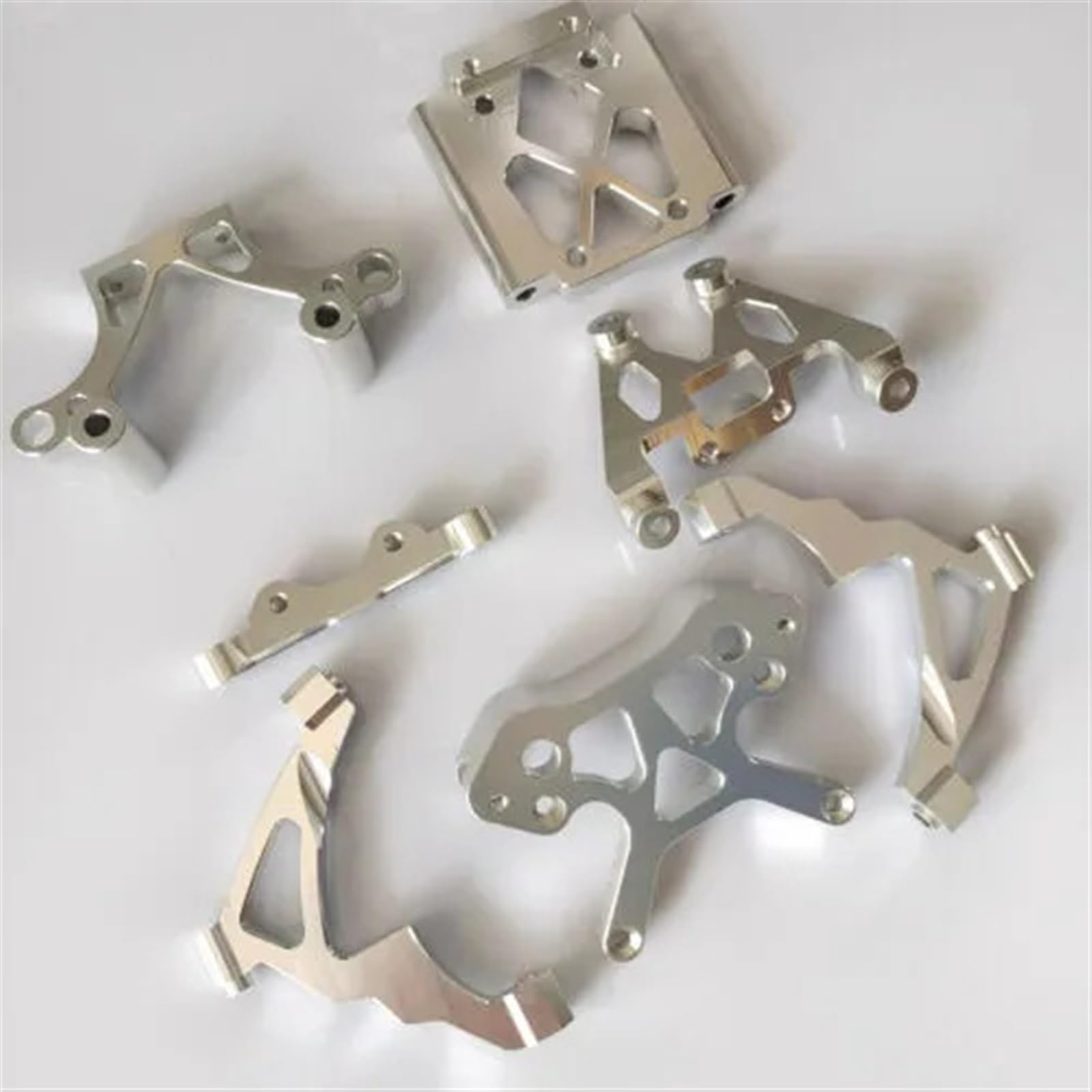 DAYUDDRICAR 1/5 RC Car CNC Aluminum CNC Front Shock Tower Support Replacement RC Car Upgrade Part for Rovan-Baja 5B 5T 5SC KM 1/5 RC Car Accessories (