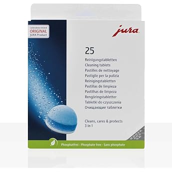 Jura 3-phase cleaning tablets for automatic coffee machines