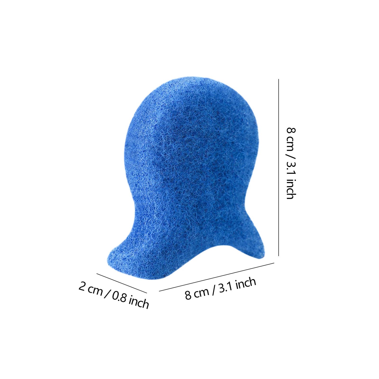 PetPhindU Tierhaarentferner Waschmaschine Katzenhaarentferner Fusselball für Waschmaschine Anti fusselbälle Waschmaschine Katzenhaarentferner Waschmaschine für Die Waschmaschine (20,8cm x 8cm x 2cm)