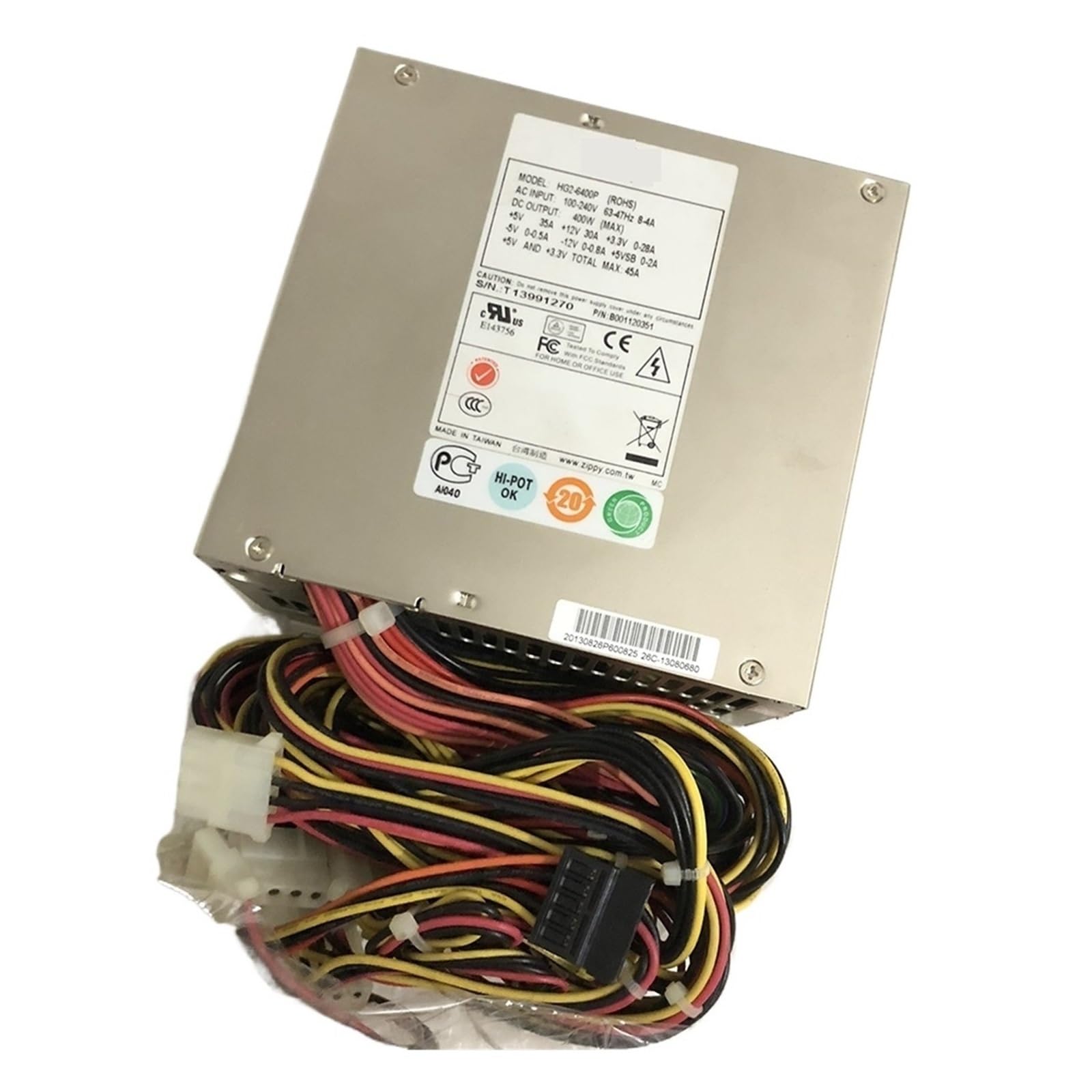 YMUGUEGH HG2-6400P Server Power Supply 400W