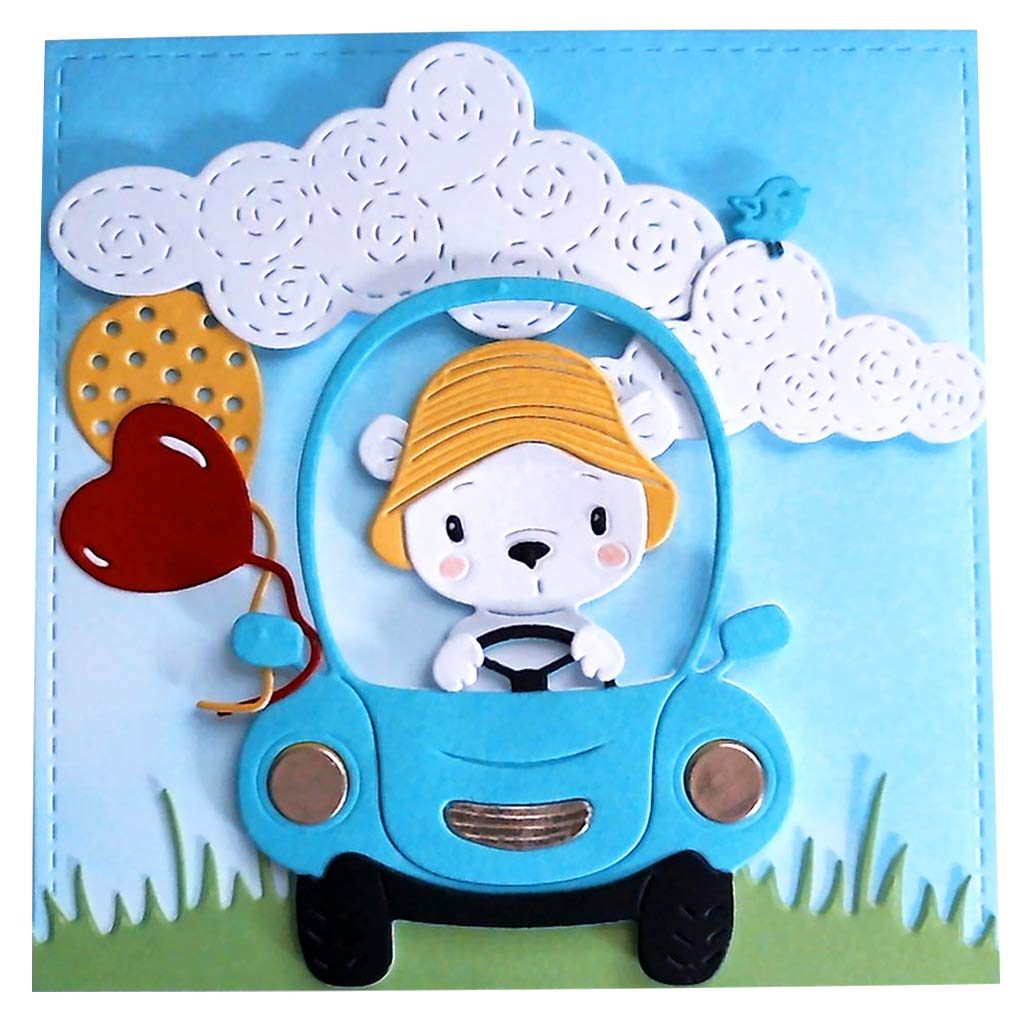 Kit De 2pcs Matrice De Découpe Scrapbooking Dies Cutting Mariage Marié