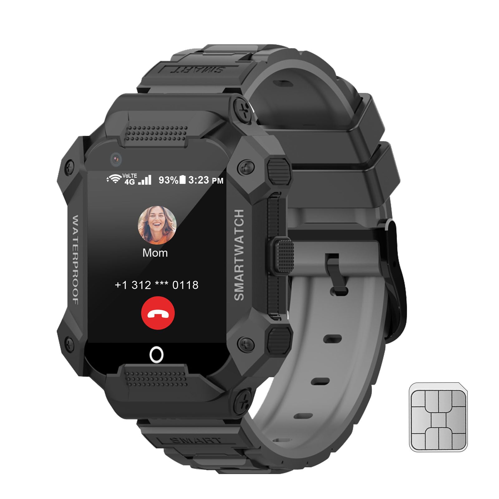 Photo 1 of Getfitsoo 4G Kids Smartwatch with GPS, Video Calls