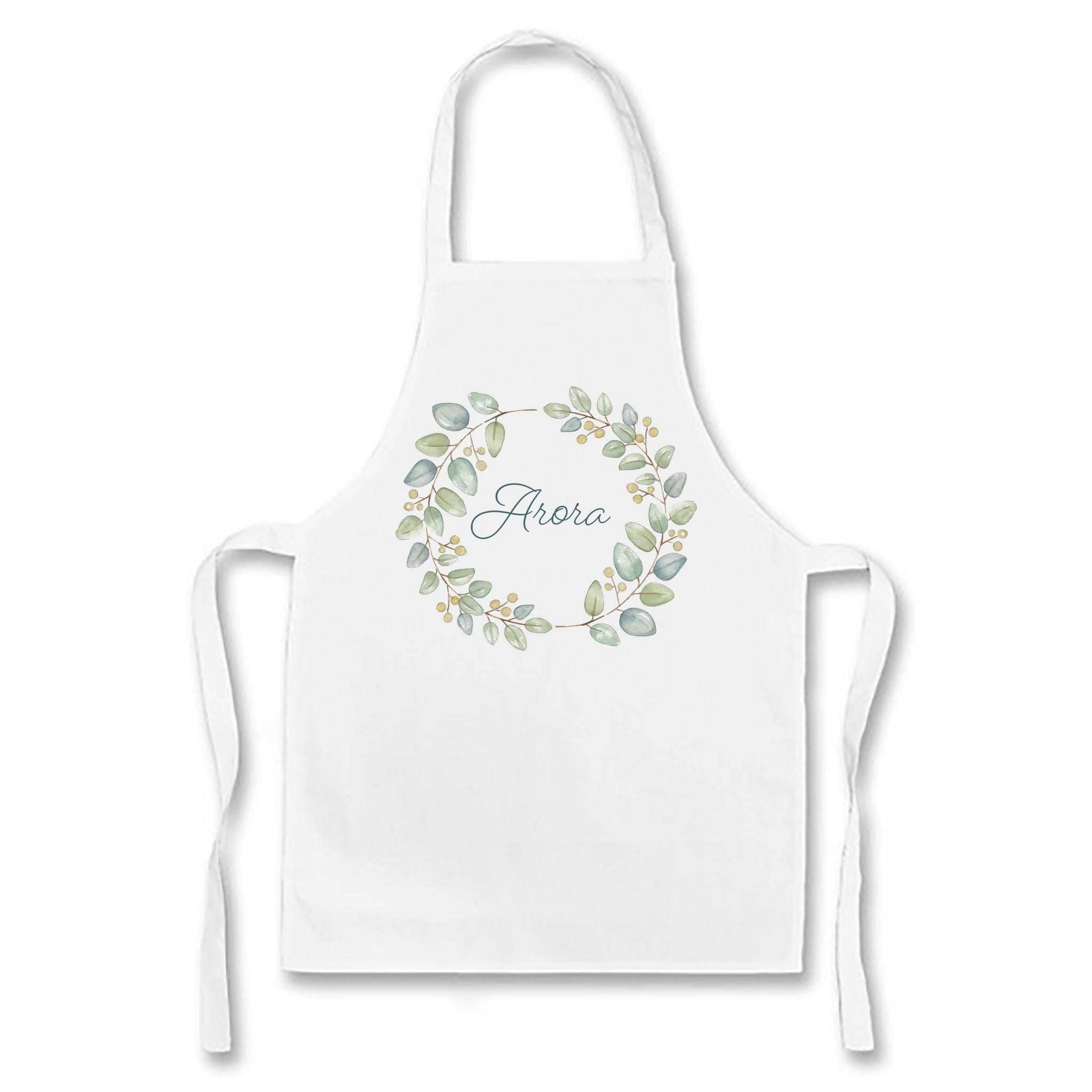 Personalised Kids Apron,Arora Apron, 2 sizes,Kitchen Gift, Cooking gift, Girl, Flower Girl apron