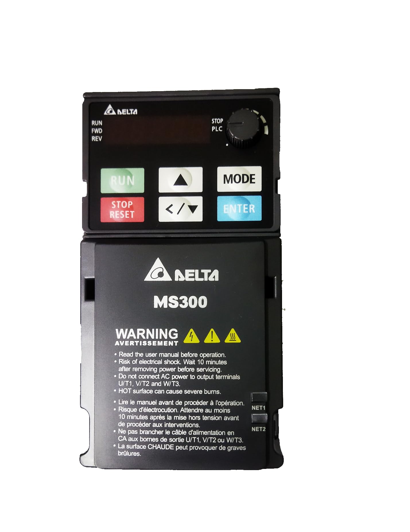 DELTA MS Series VFD VFD2A7MS43ANSAA Three Phase 415V 0.75 KW