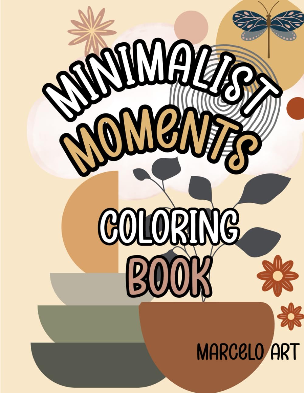 Minimalist Moments: Relaxing Abstract and Floral Coloring Pages for Stress Relief