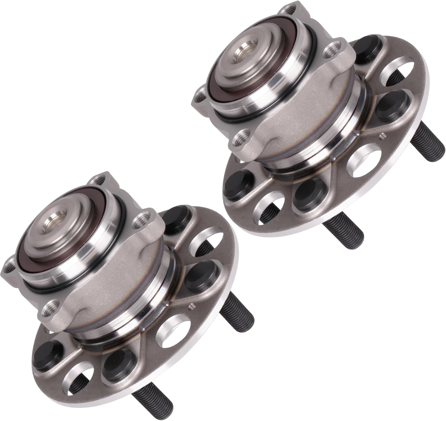 ECCPP Wheel Hub and Bearing Assembly Rear 512391 fit 2009-2014 For Acura TL FWD Replacement For 5 lugs Wheel hub with ABS 2 pcs