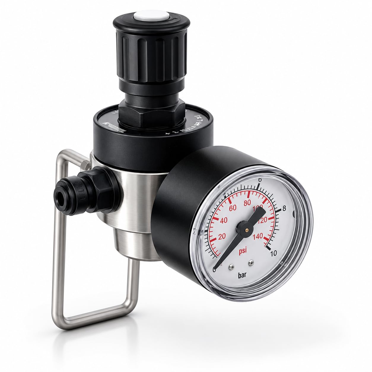 Reduktor ciśnienia CO2 do stosowania w handlu 425 g CO2 cylinder odpowiedni do systemu Quooker Cube – saturator do saturowania wody gazowanej