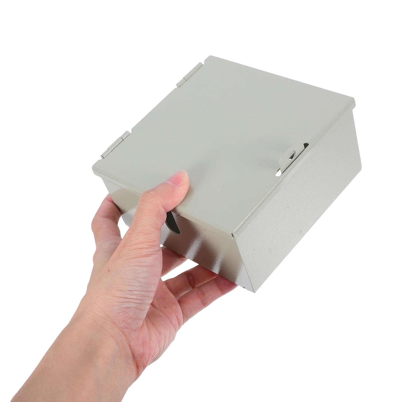 Cubierta de enchufe de pared con cerradura de 4.8 x 4.7 x 2.8 pulgadas, funda protectora resistente al agua para el hogar, oficina, seguridad